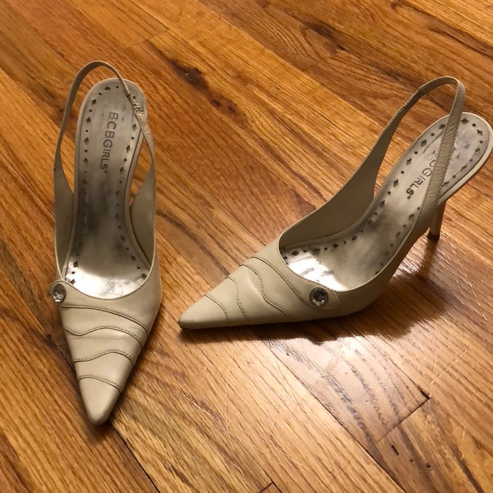 BCBGirls Ivory Heels